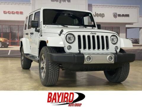 2017 Jeep Wrangler Unlimited for sale at Bayird Truck Center in Paragould AR