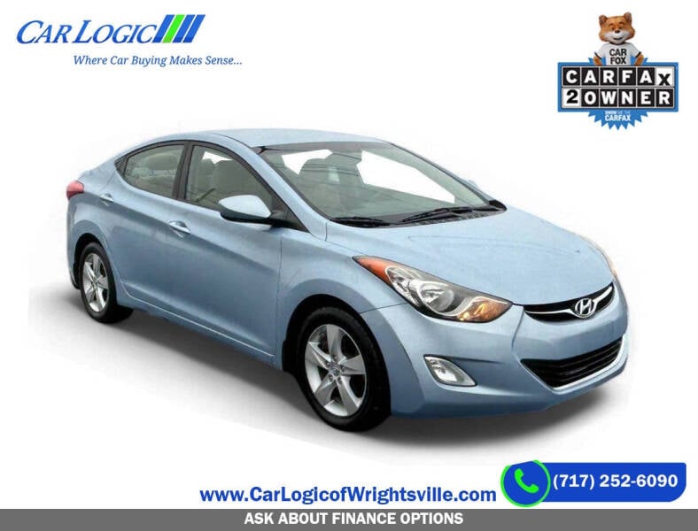 2012 Hyundai Elantra for sale at Car Logic of Wrightsville in Wrightsville PA