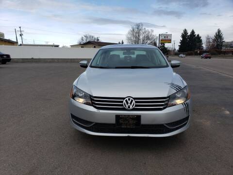 2012 Volkswagen Passat for sale at BELOW BOOK AUTO SALES in Idaho Falls ID