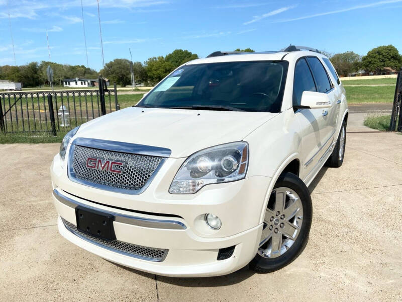 2011 GMC Acadia for sale at Texas Luxury Auto in Cedar Hill TX