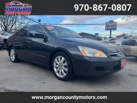 2007 Honda Accord for sale at Morgan County Motors in Yuma CO