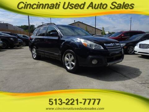 2014 Subaru Outback for sale at Cincinnati Used Auto Sales in Cincinnati OH
