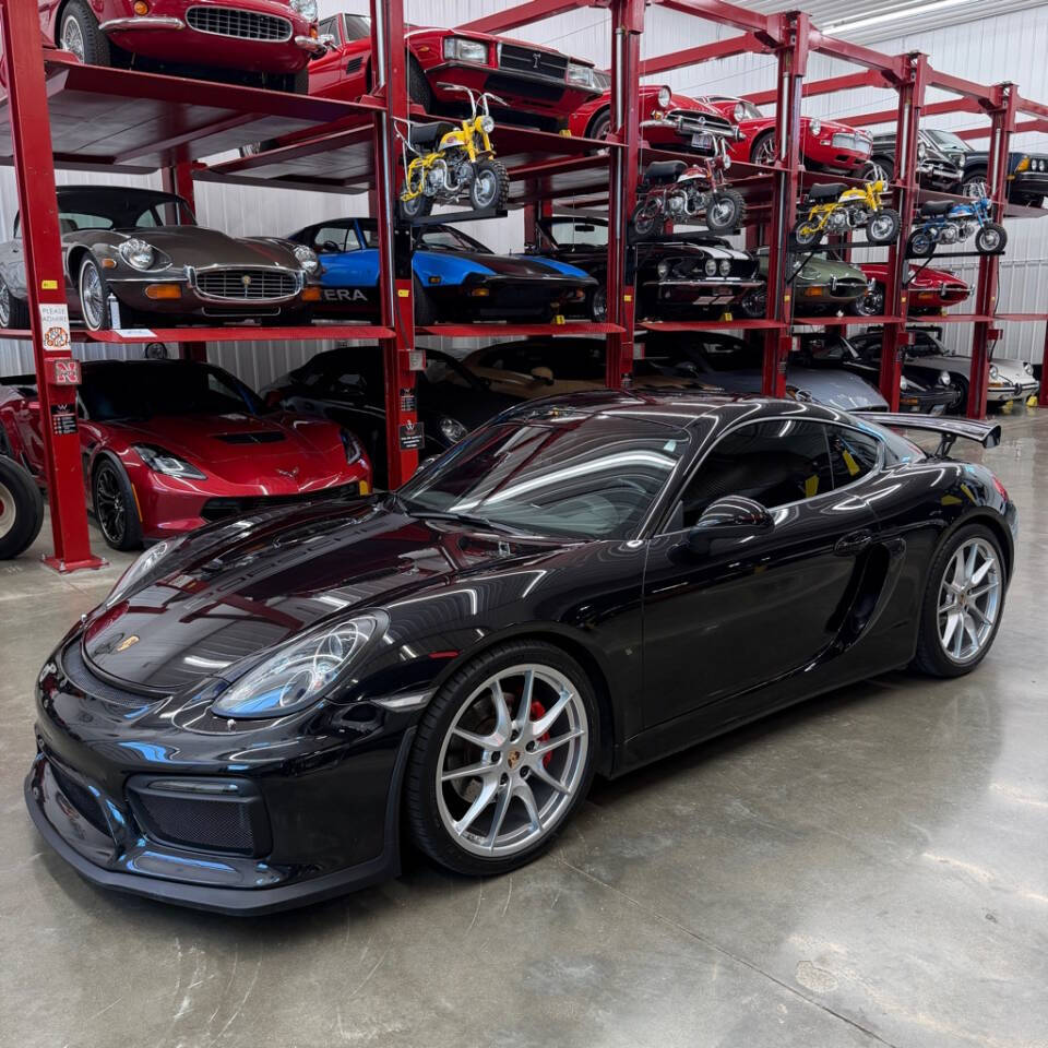 Black 2014 Porsche Cayman S S 2dr Coupe 2