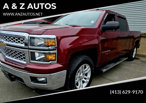 2014 Chevrolet Silverado 1500 for sale at A & Z AUTOS in Westfield MA