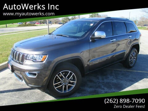 2021 Jeep Grand Cherokee for sale at AutoWerks Inc in Sturtevant WI