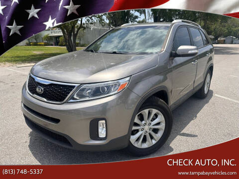 2015 Kia Sorento for sale at CHECK AUTO, INC. in Tampa FL