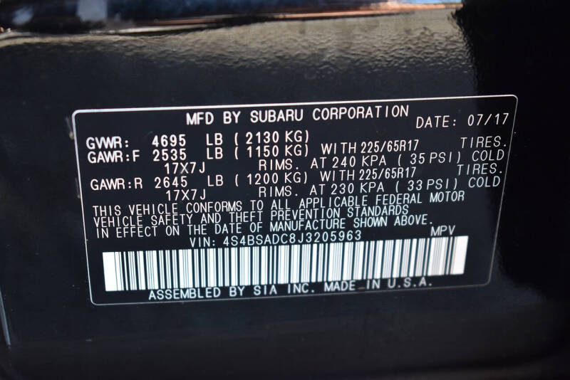 2018 Subaru Outback 2.5i Premium