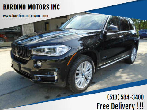 2016 BMW X5 for sale at BARDINO MOTORS INC in Saratoga Springs NY