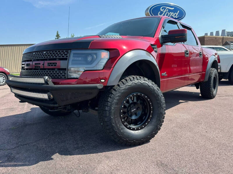 Used 2014 Ford F-150 SVT Raptor with VIN 1FTFW1R6XEFA56294 for sale in Windom, Minnesota