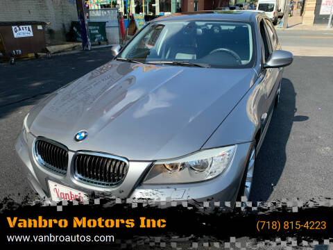 2011 BMW 3 Series for sale at Vanbro Motors Inc in Staten Island NY