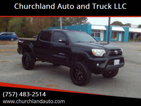 2015 Toyota Tacoma for sale at Churchland Auto and Truck LLC in Portsmouth VA