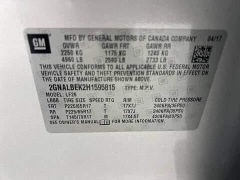 2017 Chevrolet Equinox LS