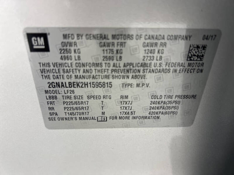 2017 Chevrolet Equinox LS