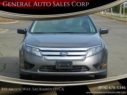 2010 Ford Fusion for sale at General Auto Sales Corp in Sacramento CA