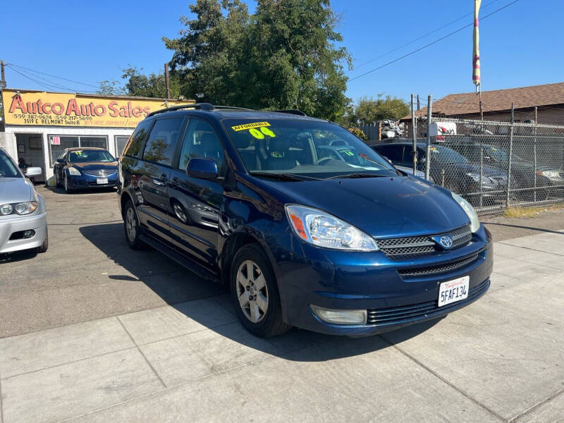2004 Toyota Sienna for sale at FRESNO MOTORS in Fresno CA