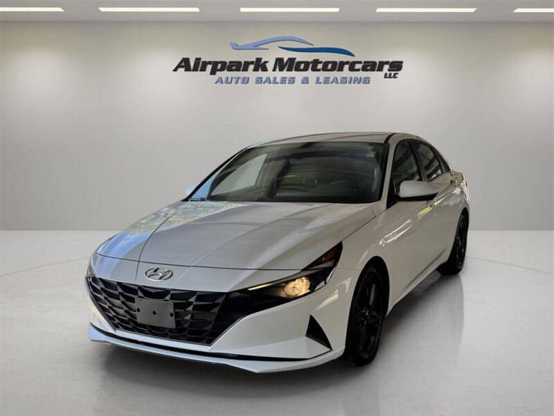 2021 Hyundai Elantra Blue