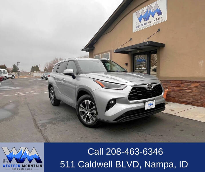 2021 Toyota Highlander for sale at Western Mountain Bus & Auto Sales in Nampa ID