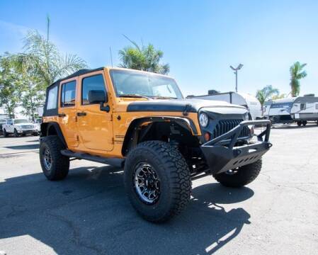 2012 Jeep Wrangler Unlimited for sale at GQC AUTO SALES in San Bernardino CA