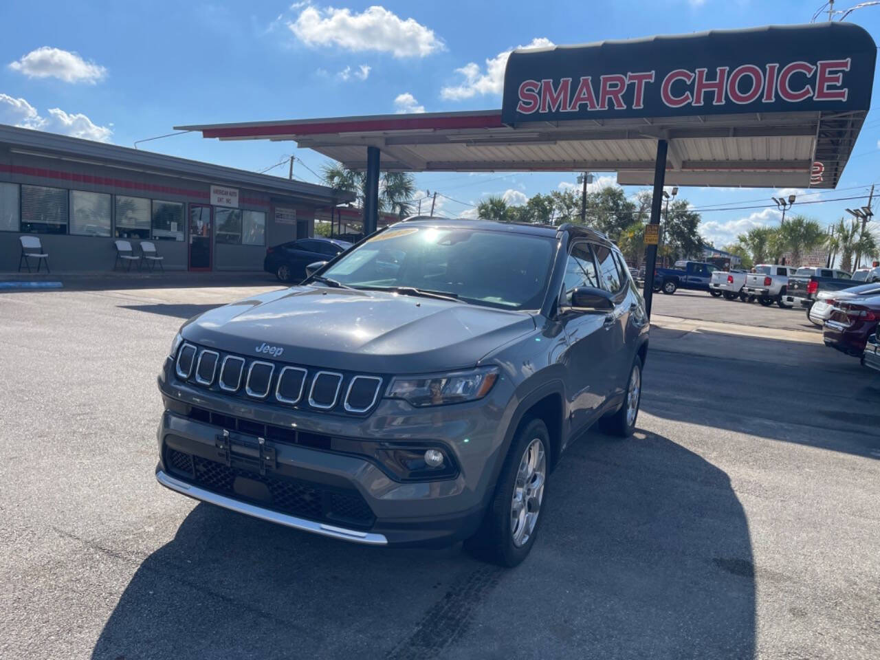 2022 Jeep Compass for sale at SMART CHOICE AUTO in Pasadena, TX