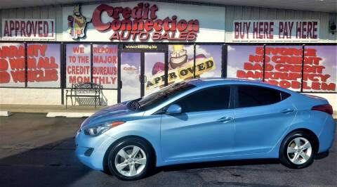 2011 Hyundai Elantra for sale at Credit Connection Auto Sales in Midwest City OK