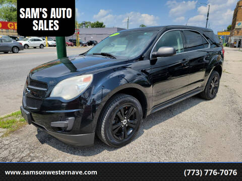 2012 Chevrolet Equinox for sale at SAM'S AUTO SALES in Chicago IL