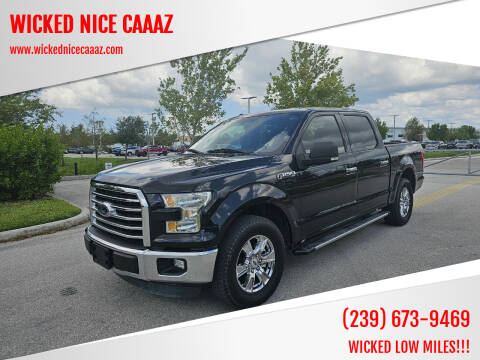 2015 Ford F-150 for sale at WICKED NICE CAAAZ in Cape Coral FL