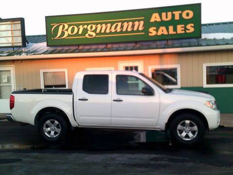 2013 Nissan Frontier for sale at Borgmann Auto Sales in Norfolk NE