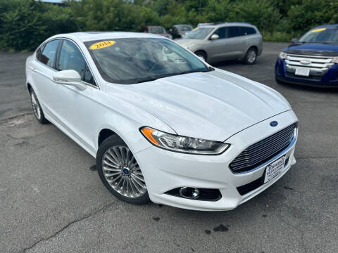 2014 Ford Fusion for sale at Bob Karl's Sales & Service in Troy NY