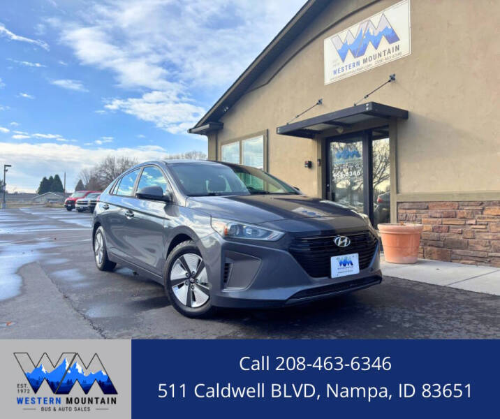 2018 Hyundai IONIQ Blue