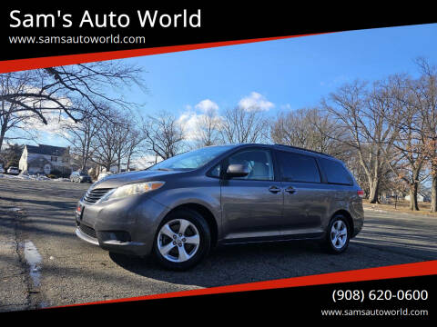 2014 Toyota Sienna for sale at Sam's Auto World in Roselle NJ