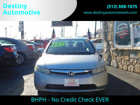 2007 Honda Civic for sale at Destiny Automotive in Hamilton OH