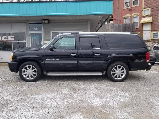 2005 Cadillac Escalade ESV for sale at BEL-AIR MOTORS in Akron OH