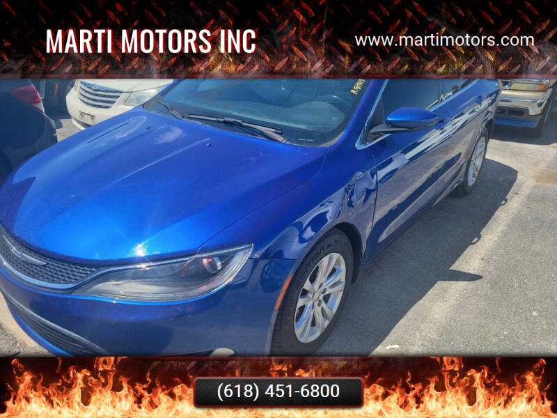 2015 Chrysler 200 for sale at Marti Motors Inc in Madison IL