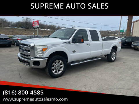 2011 Ford F-350 Super Duty for sale at SUPREME AUTO SALES in Grandview MO