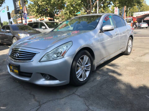 2010 Infiniti G37 Sedan for sale at MK Auto Wholesale in San Jose CA