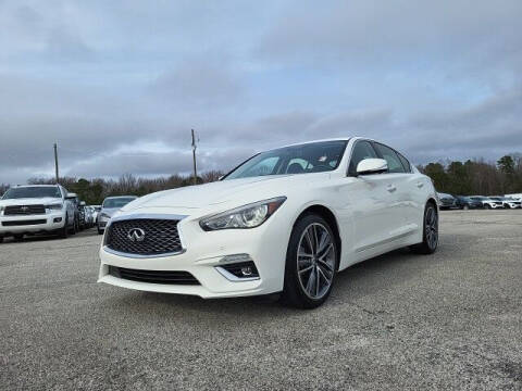 2021 Infiniti Q50 for sale at Hardy Auto Resales in Dallas GA