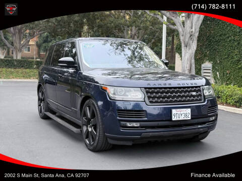 2016 Land Rover Range Rover Supercharged LWB