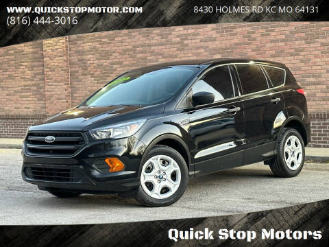 2018 Ford Escape for sale at Quick Stop Motors in Kansas City MO