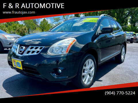 2011 Nissan Rogue for sale at F & R AUTOMOTIVE in Jacksonville FL