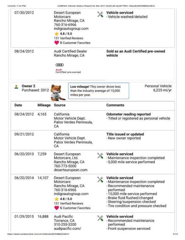 2011 Audi A8 quattro