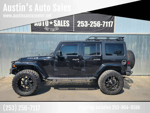 2016 Jeep Wrangler Unlimited for sale at Austin's Auto Sales in Edgewood WA
