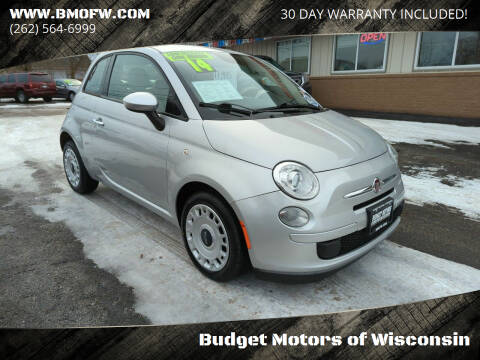 2014 FIAT 500 for sale at Budget Motors of Wisconsin in Racine WI
