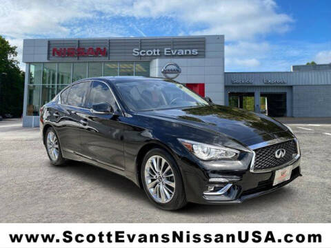2020 Infiniti Q50 for sale at Scott Evans Nissan in Carrollton GA