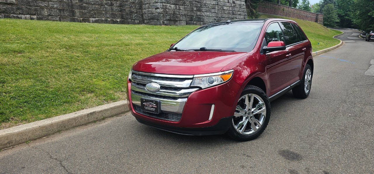 Red 2013 Ford Edge SEL AWD SEL 4dr Crossover 1