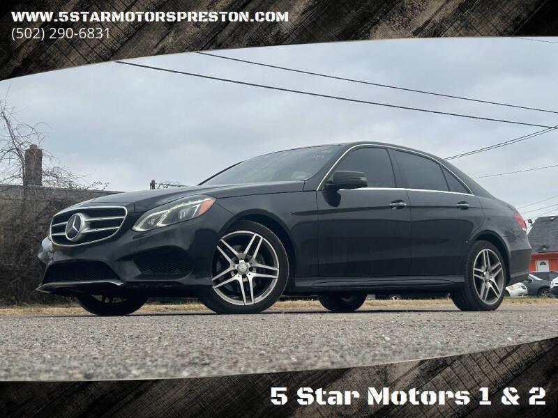2015 Mercedes-Benz E-Class E 400 4MATIC