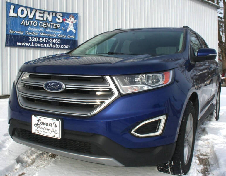 2015 Ford Edge for sale at LOVEN'S AUTO CENTER in Swanville MN