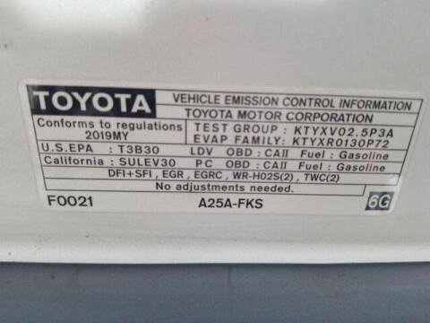 2019 Toyota Camry LE