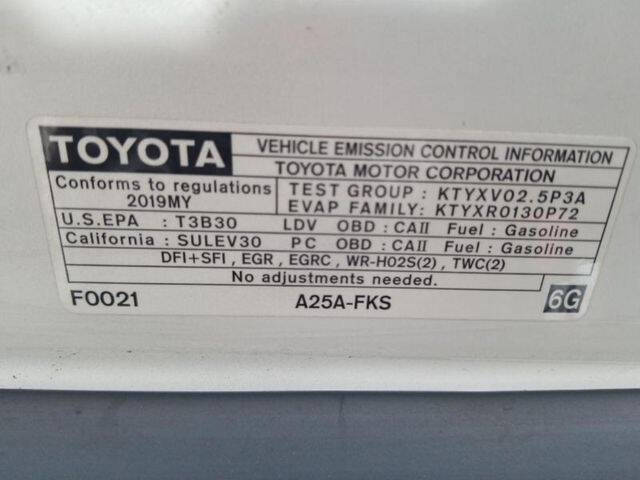 2019 Toyota Camry LE