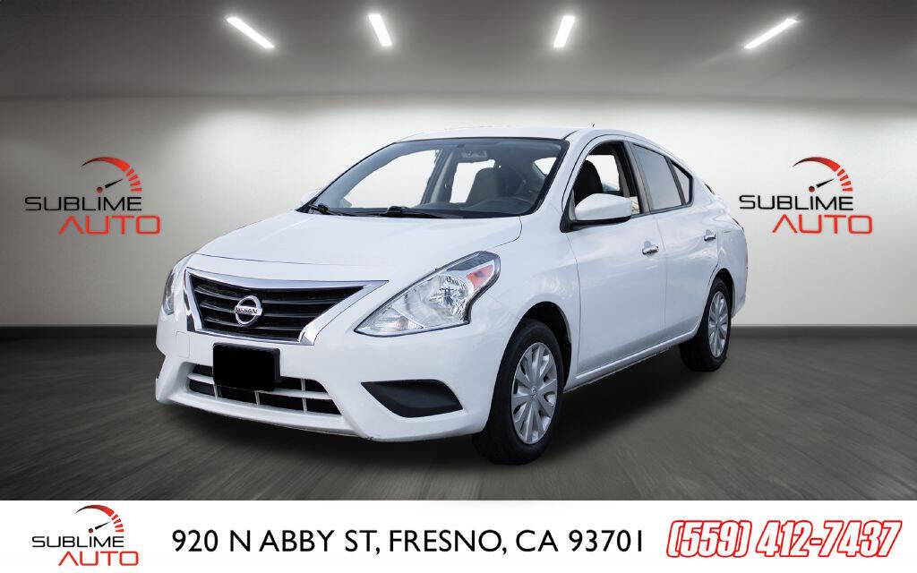 2016 Nissan Versa for sale at SUBLIME AUTO in Fresno, CA