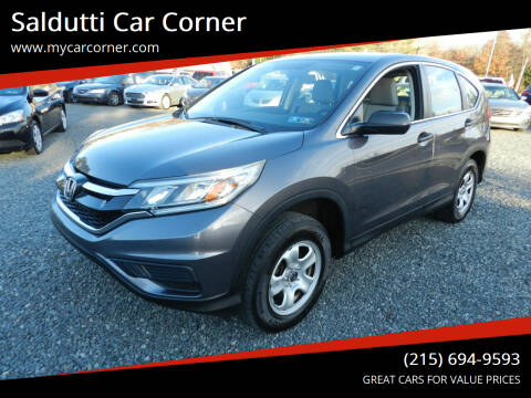 2015 Honda CR-V for sale at Saldutti Car Corner in Gilbertsville PA